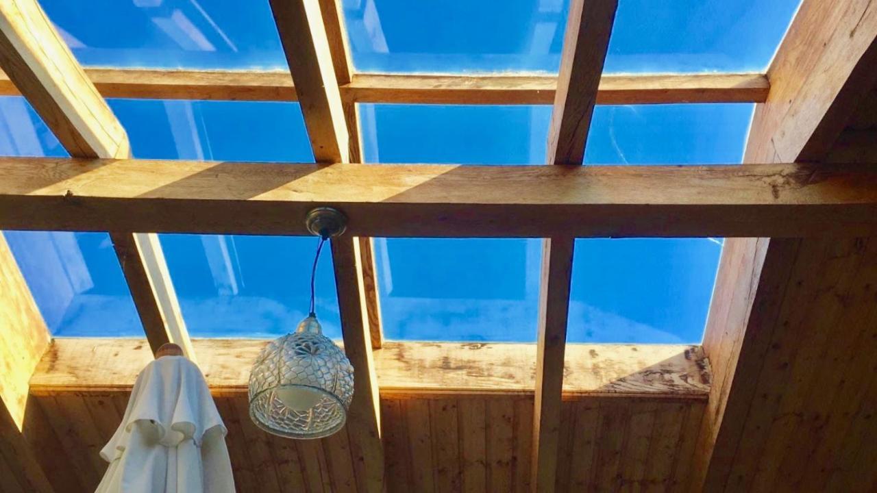 Casa Maica Apartman Limpias Kültér fotó